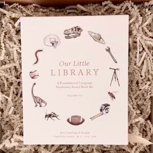 Our Little Library Vocabulary Board Book Set